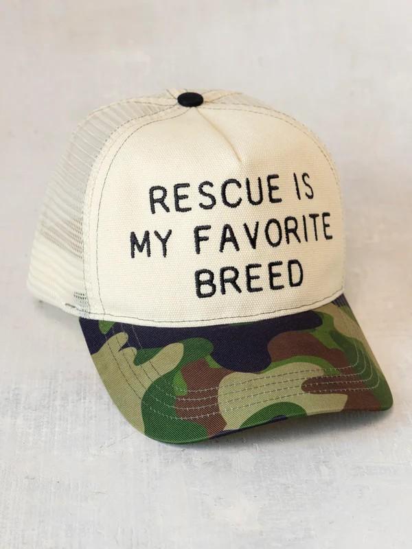 Rescue Is My Favorite Breed Trucker Hat