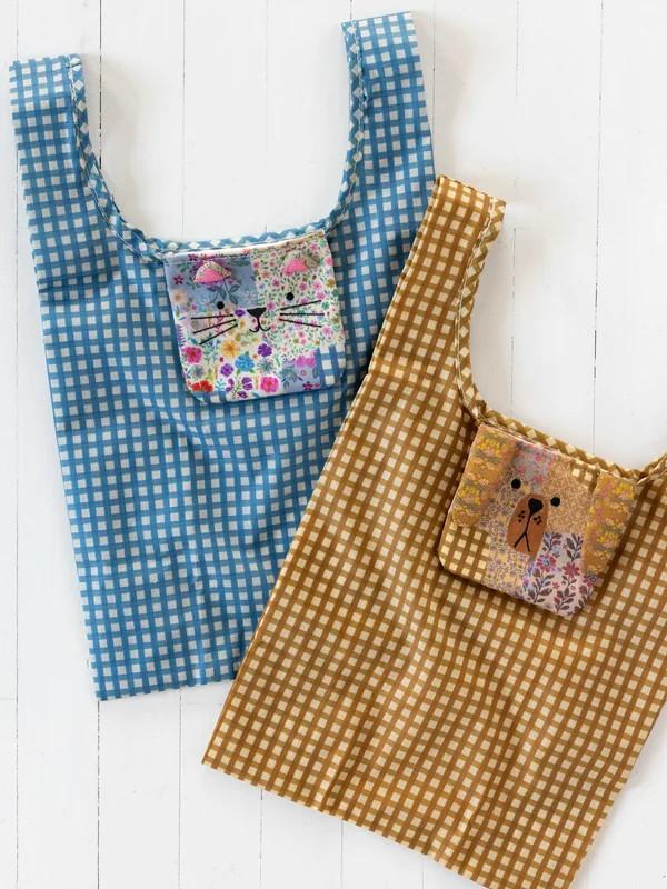 Reusable Market Tote Pouch - Cat