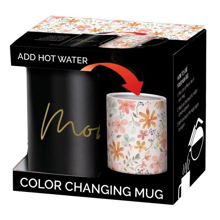 Floral Mom Color Changing Magic Mug - Heat Activated