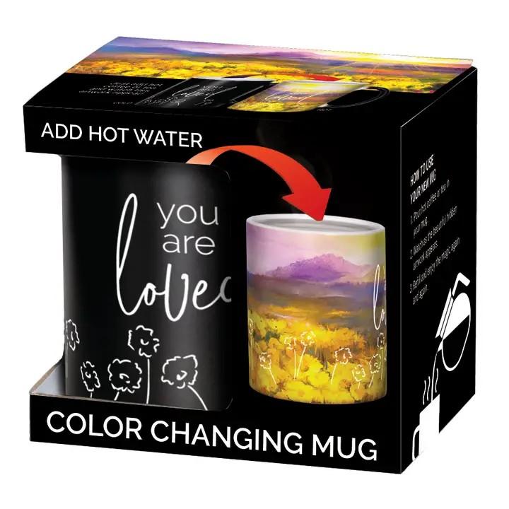 You Are Loved Color Changing Magic Mug - Heat Activated