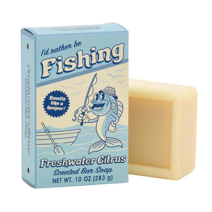 I'd Rather Be Fishing ~ Freshwater Citrus Soap