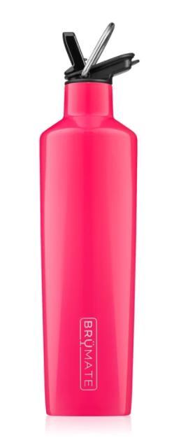 Neon Pink Rehydration Bottle