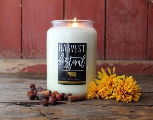 Harvest Festival 26oz Farmhouse Candle