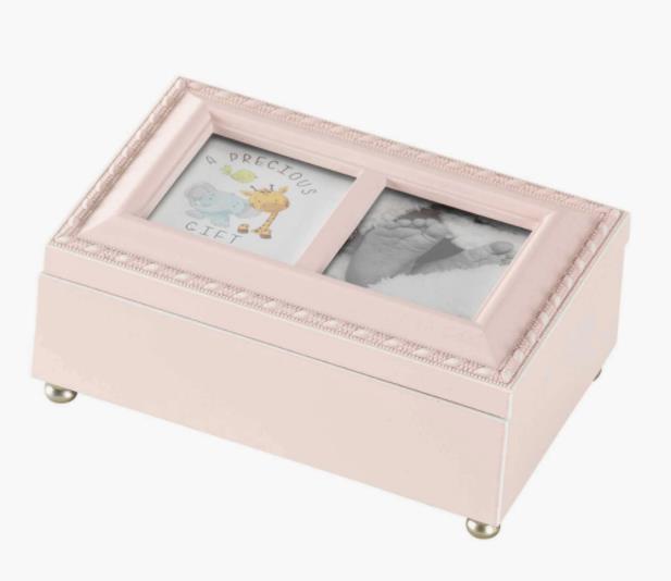 Jesus Loves Me Music Box Pink