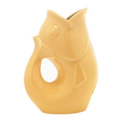Mustard Small Gurgle Pot