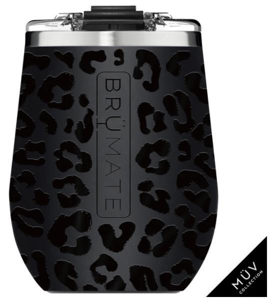 Onyx Leopard MUV Wine Tumbler
