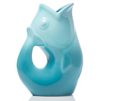 Ombre Blue Large Gurgle Pot