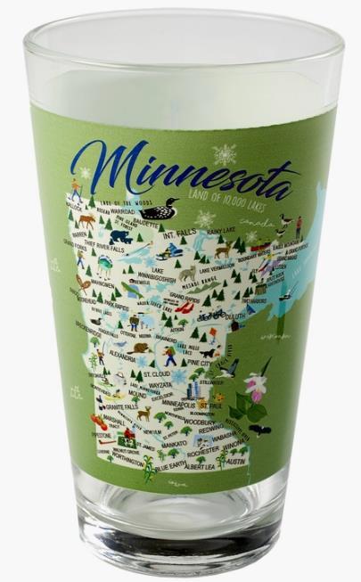 MN Pint Glass