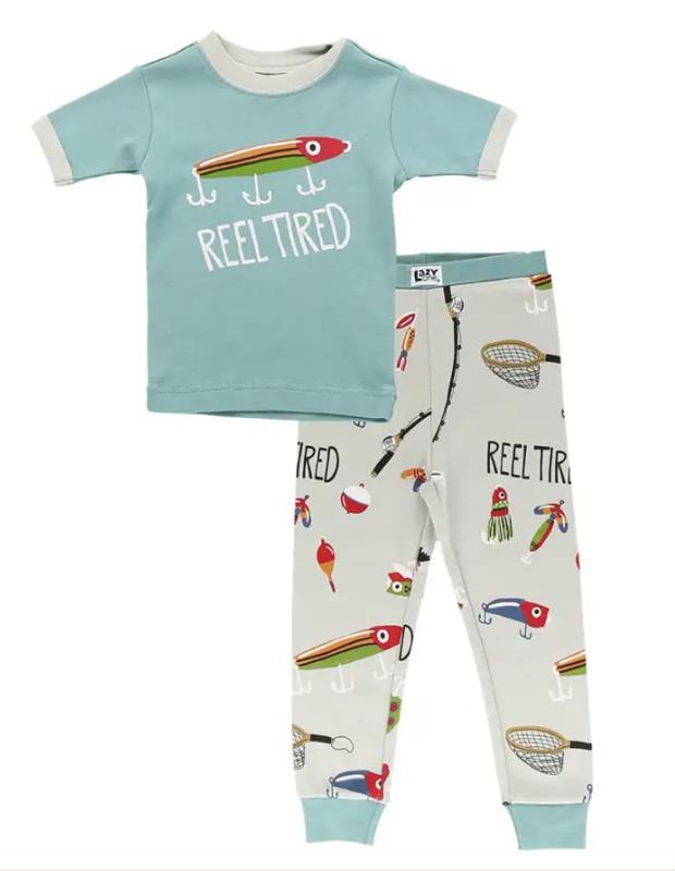 Reel Tired PJ Set 2T