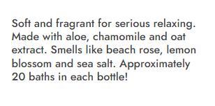 Delicate F*cking Flower Bubble Bath Beach Rose