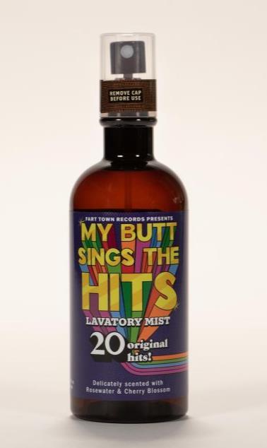 My Butt Sings The Hits Toilet Spray