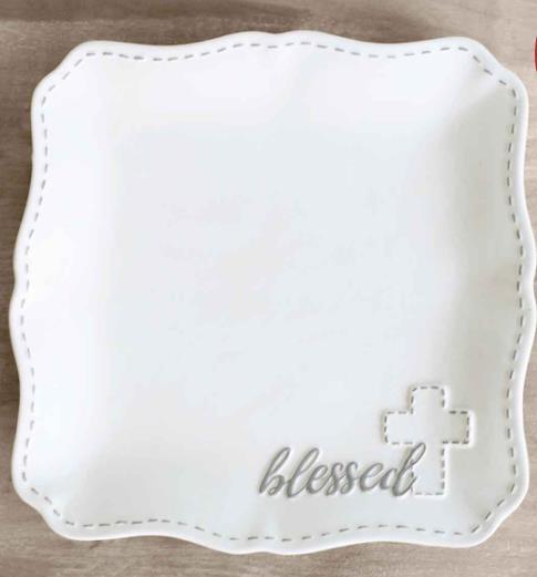 Blessed Square Platter