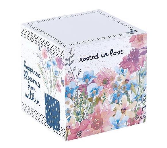 Rooted In Love Paper Cube