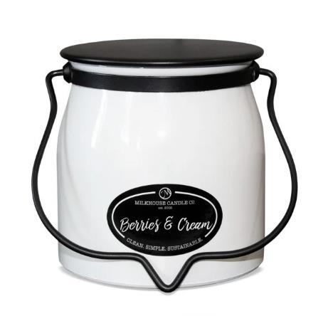 Berries & Cream Butter Jar Candle