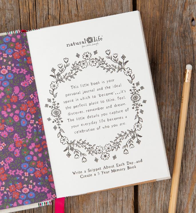 5 Year Journal Each Day Is A Gift
