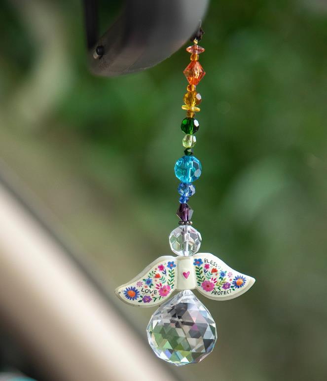 Angel Car Charm / Sun Catcher