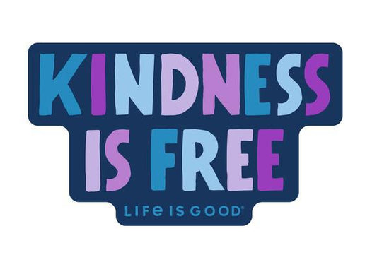 Kindness is Free Sticker