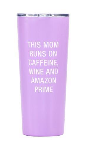 This Mom Runs Chill Drink Tumbler