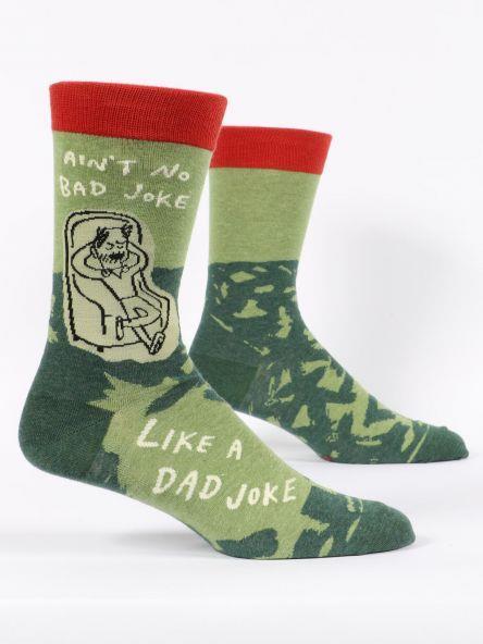 Ain't No Bad Joke Like a Dad Joke Sock