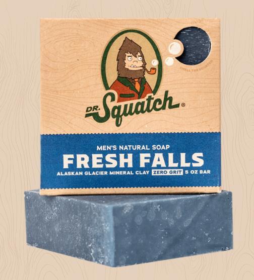 Fresh Falls Dr.Squatch Soap
