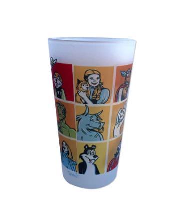 MN Bunch Frosted Glass