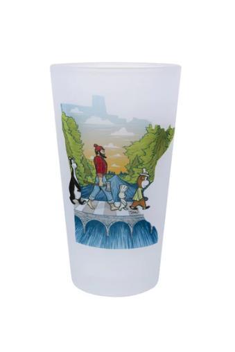 Minnesota Abbey Road Frosted Glass
