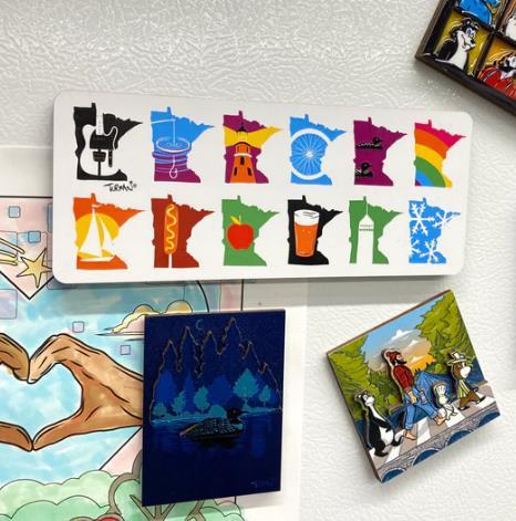 Minnesota Months Magnet
