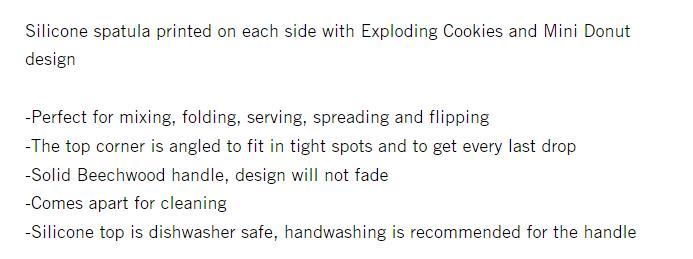 Exploding Cookies & Mini Donuts Spatula