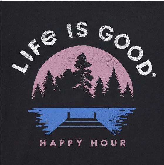 Happy Hour on The Dock Crusher Tee XXL