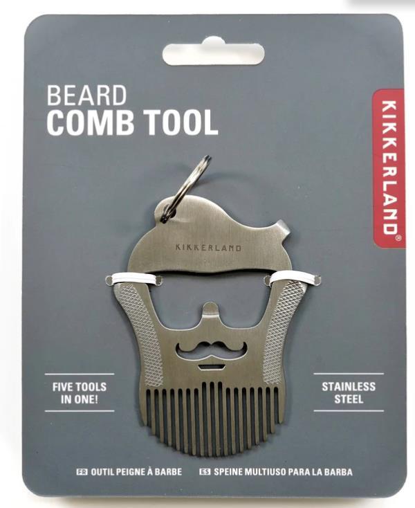 Beard Comb Multi Tool