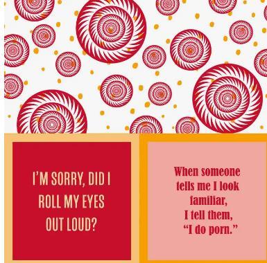 Roll My Eyes Napkin