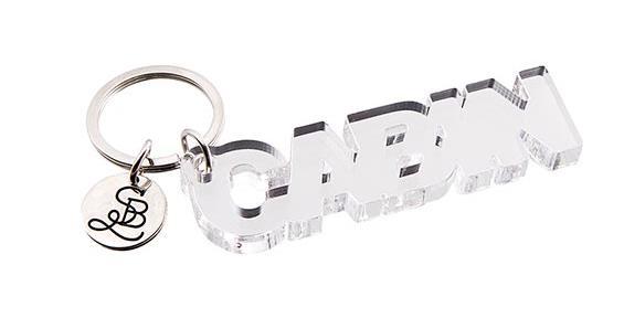 Cabin Acrylic Key Chain