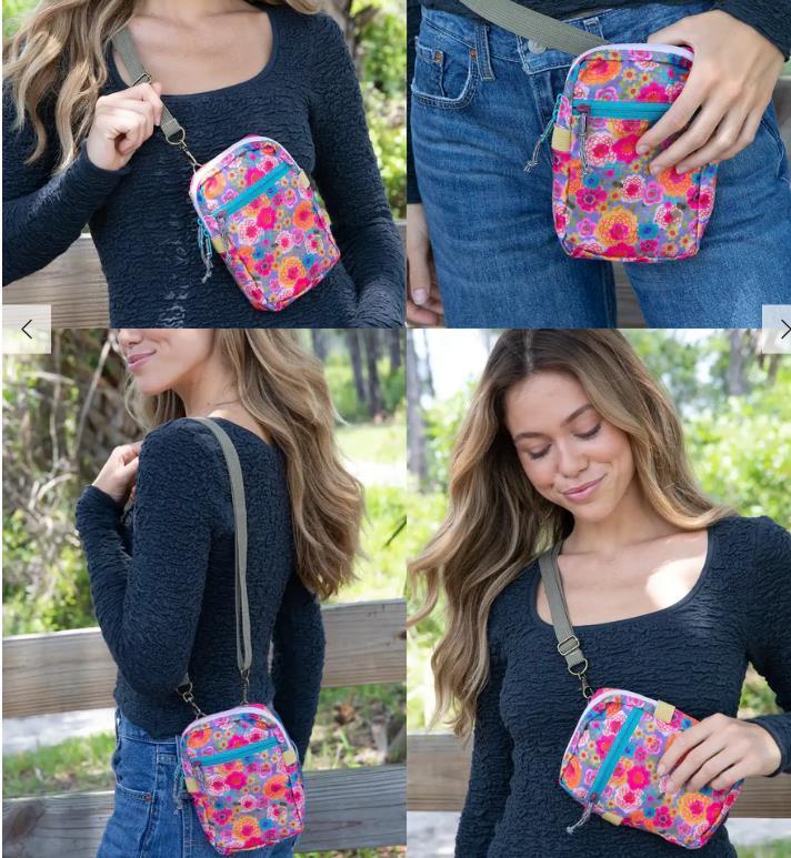 8 in 1 Pocket Crossbody