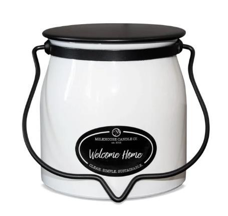 Welcome Home Butter Jar Candle