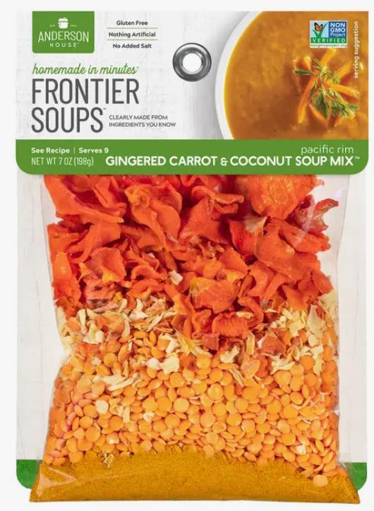 Gingered Carrot & Coconut Soup Mix