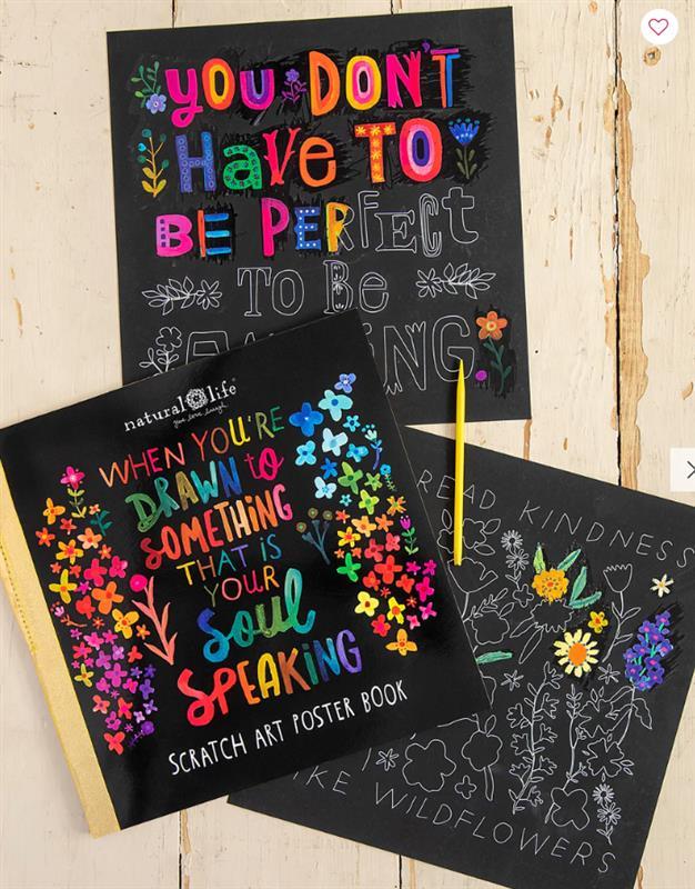 Scratch Art Poster Book – Hello Beautiful Boutique