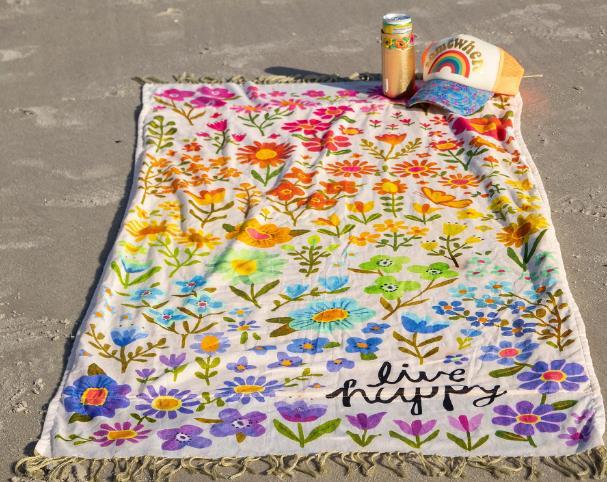 Live Happy Shabana Towel