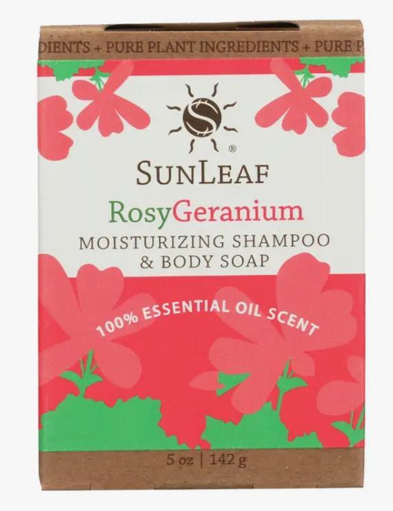 Rosy Geranium Shampoo Bar