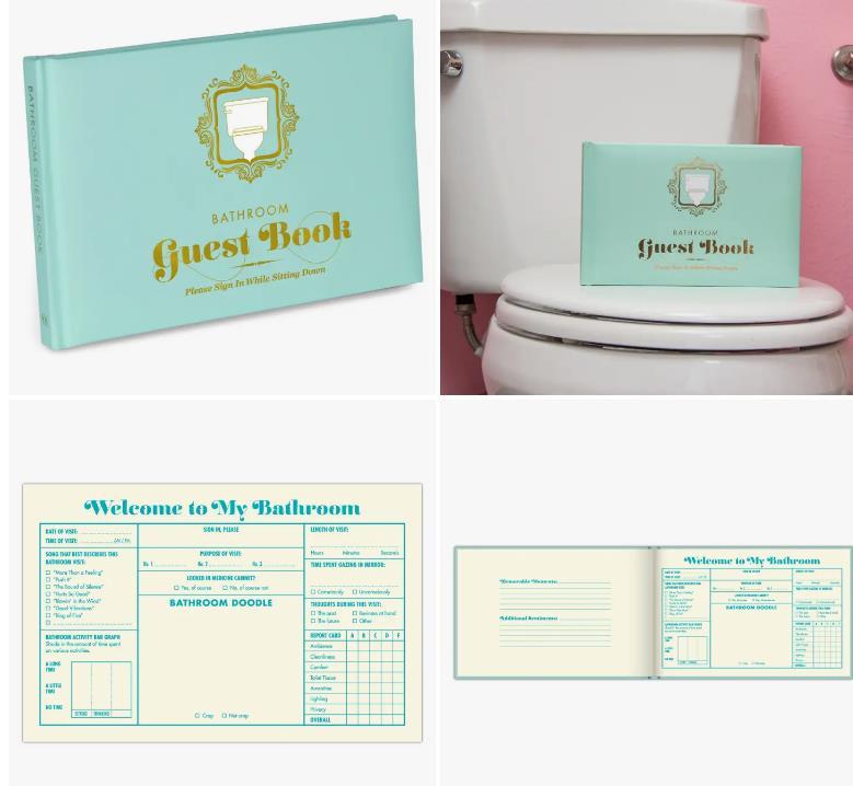 Bathroom Guestbook