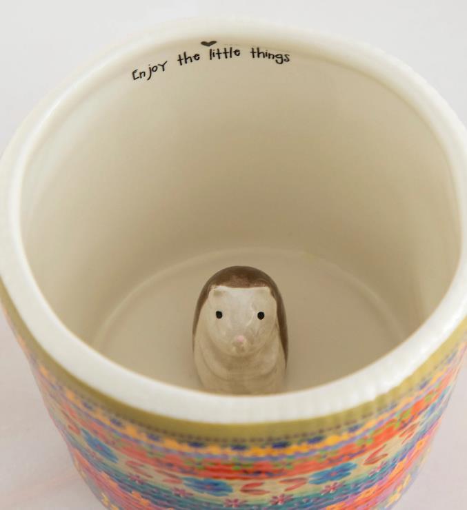 Hedgehog Peek-A-Boo Coffee Mug