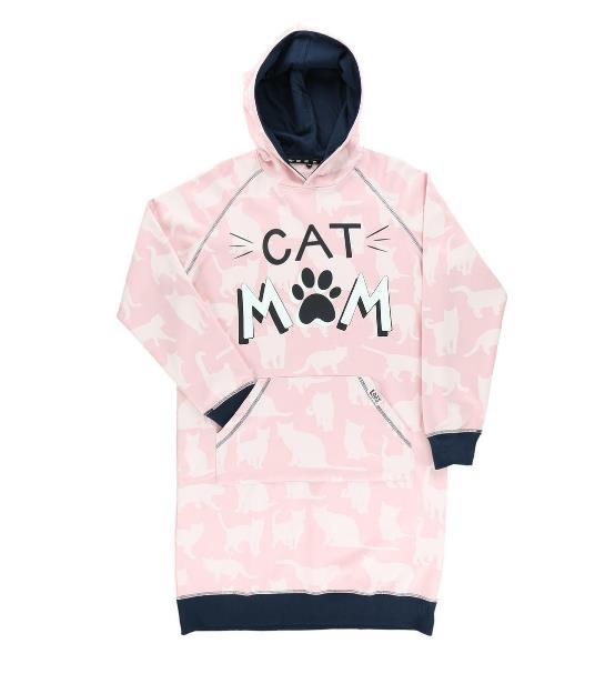Cat Mom Sleep Hoodie
