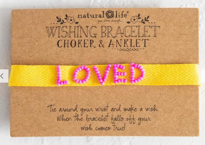 Loved Beaded Wishing Bracelet