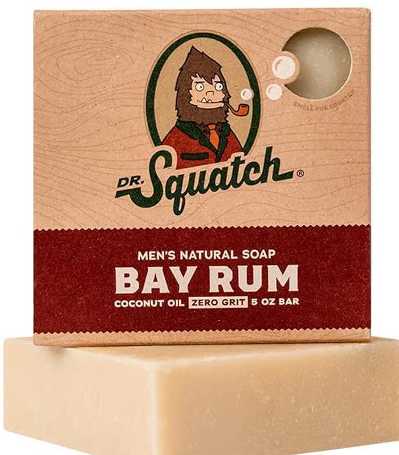 Bay Rum Dr Squatch Bar Soap