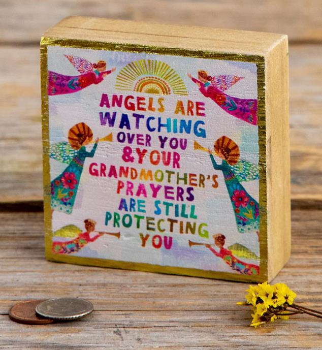 Angels Watching Over Sign