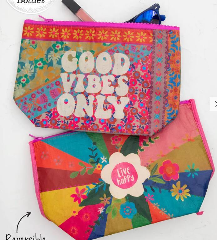 Reversible Zipper Pouch