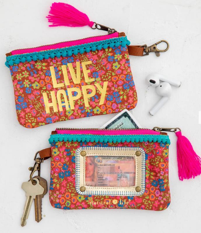 Live Happy ID Pouch