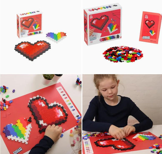 Hearts Puzzle By Number