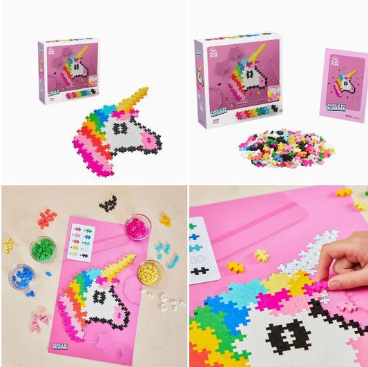 Unicorn Puzzle By Number