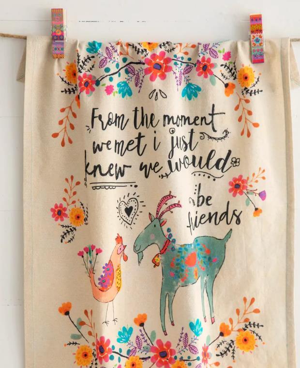 Moment I Saw You Dish Towel