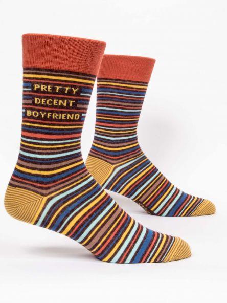 Pretty Decent Boyfriend Mens Sock